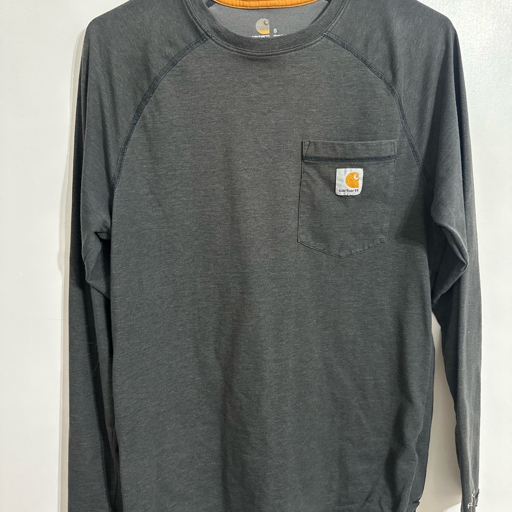 Carhartt Charcoal Long Sleeve Tee